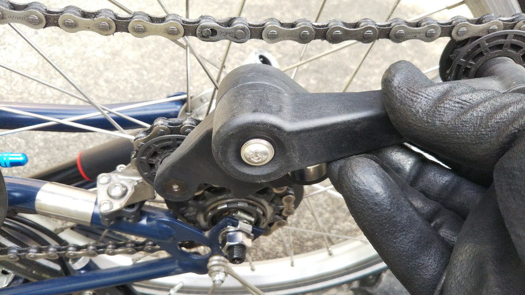 ブロンプトンの後輪の外し方、付け方（6速モデル）－サイクリング 